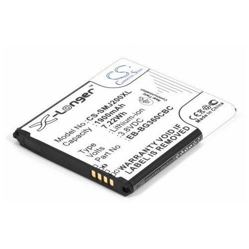 Аккумулятор для Samsung Galaxy J2 (EB-BG360BBE) c NFC модулем original samsung battery eb bg360bbe eb bg360cbe eb bg360cbc for samsung galaxy core prime g3608 g3609 g3606 with nfc 2000mah