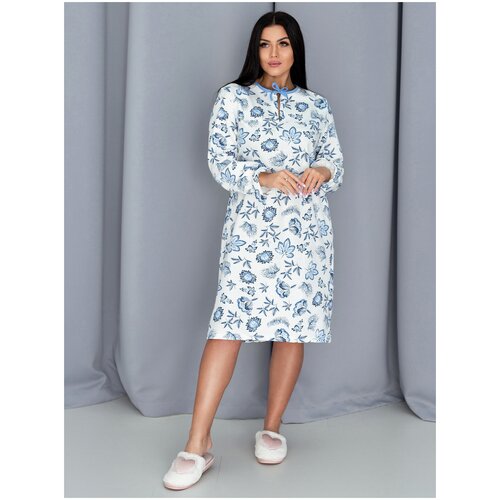 фото Сорочка трикотажные сезоны, размер 42, белый