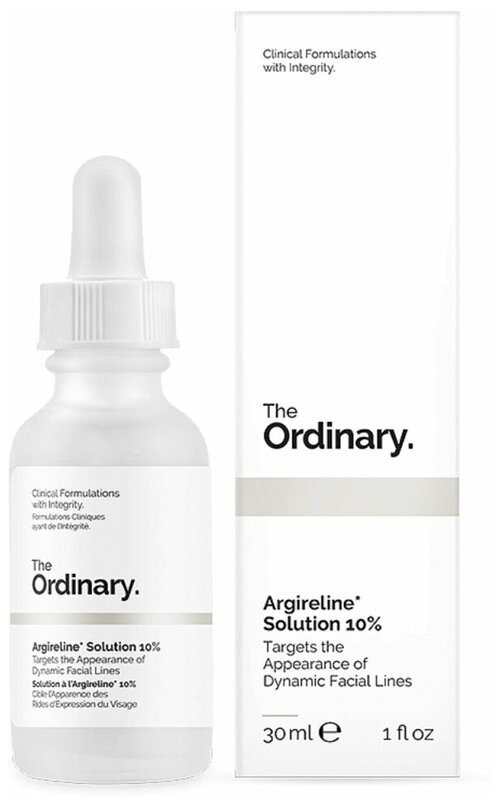 The Ordinary Argireline Solution 10% Легкая сыворотка для лица с 10% пептидным комплексом, 30 мл