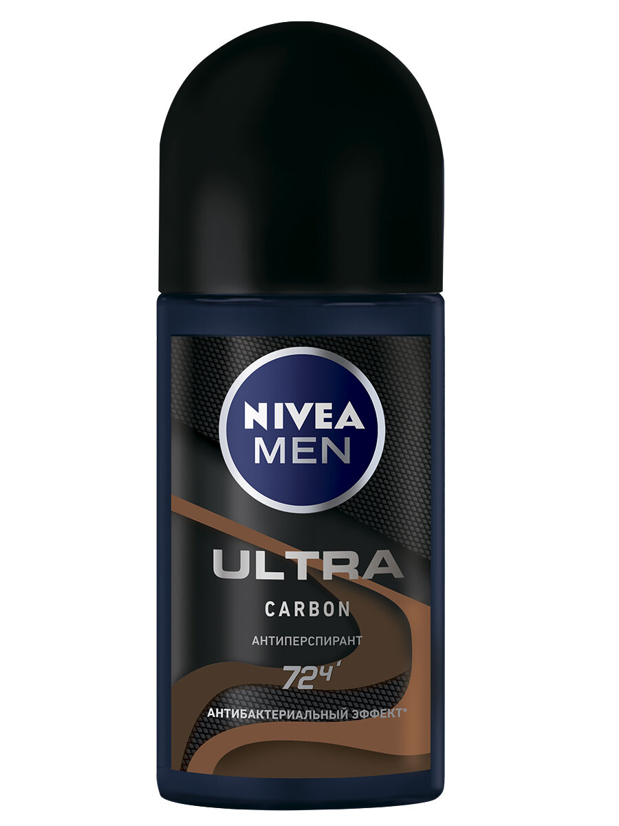 NIVEA Антиперспирант ролик Men Ultra Carbon