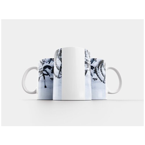 фото Кружка "колесо, зима, снег" 320 мл lotsprints