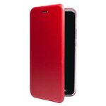 Чехол(флип-кейс) для BQ - 4585 Fox View (экокожа+силиконновый) темно-красный - изображение