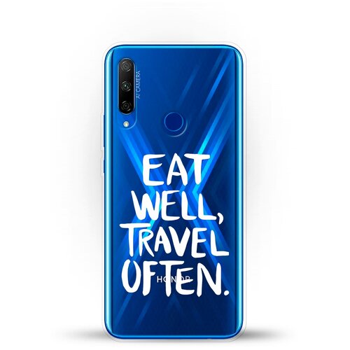 фото Силиконовый чехол eat well на honor 9x premium andy & paul