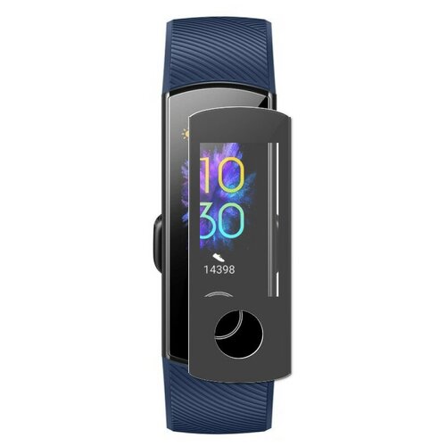 Aксессуар Защитное стекло LuxCase для Huawei Honor Band 5 3D PMMA Black Frame 89378 защитная пленка на huawei watch gt cyber хуавей вотч гт сайбер на экран матовая гидрогелевая с олеофобным покрытием полноклеевое brozo