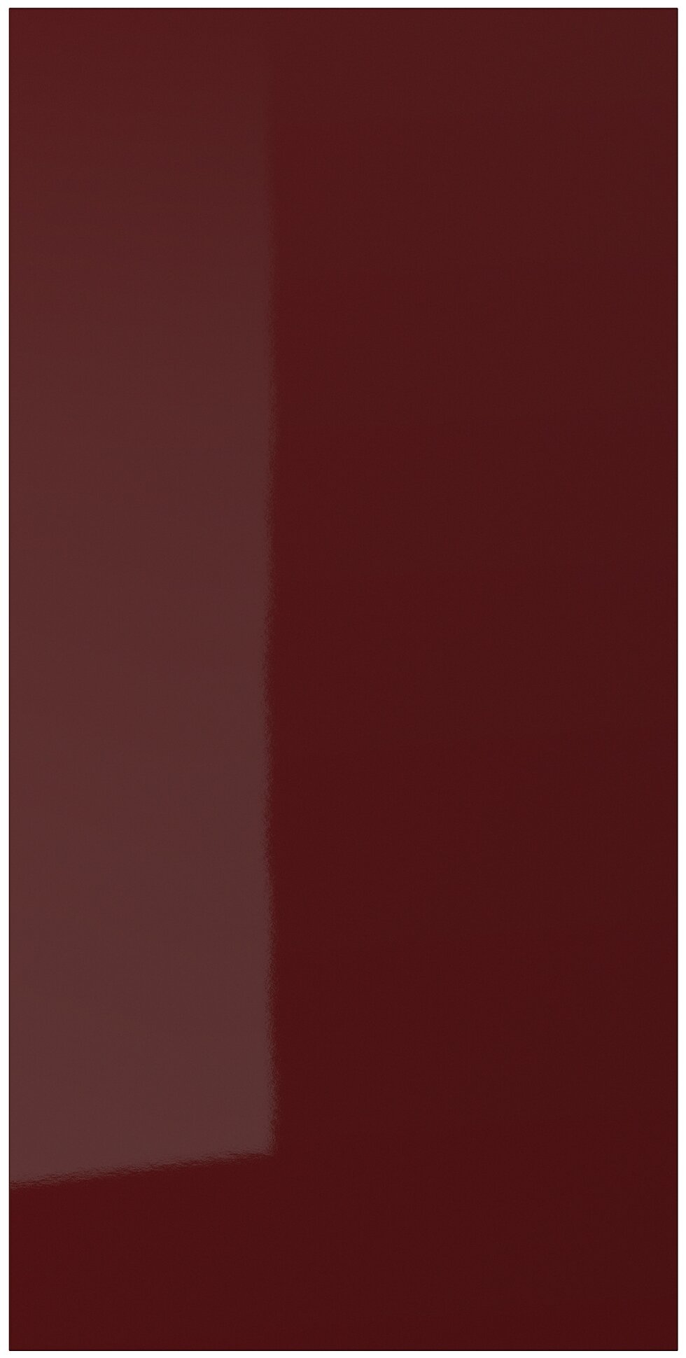 Дверца ИКЕА КАЛЛАРП 40x80 см, глянцевый темный красно-коричневый