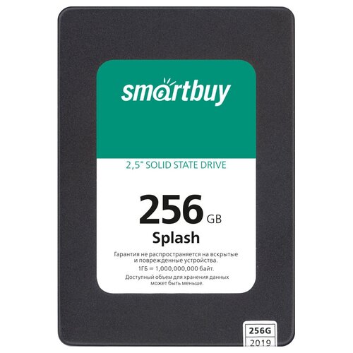 Диск SSD Smartbuy Splash 256GB 25 463700₽