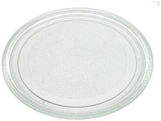 Универсальная Тарелка для СВЧ микроволновой печи стеклянная диаметр 245 мм без крепления, без куплера LG (ЛЖ) 3390W1G005D Тарелка поддон для микроволновки