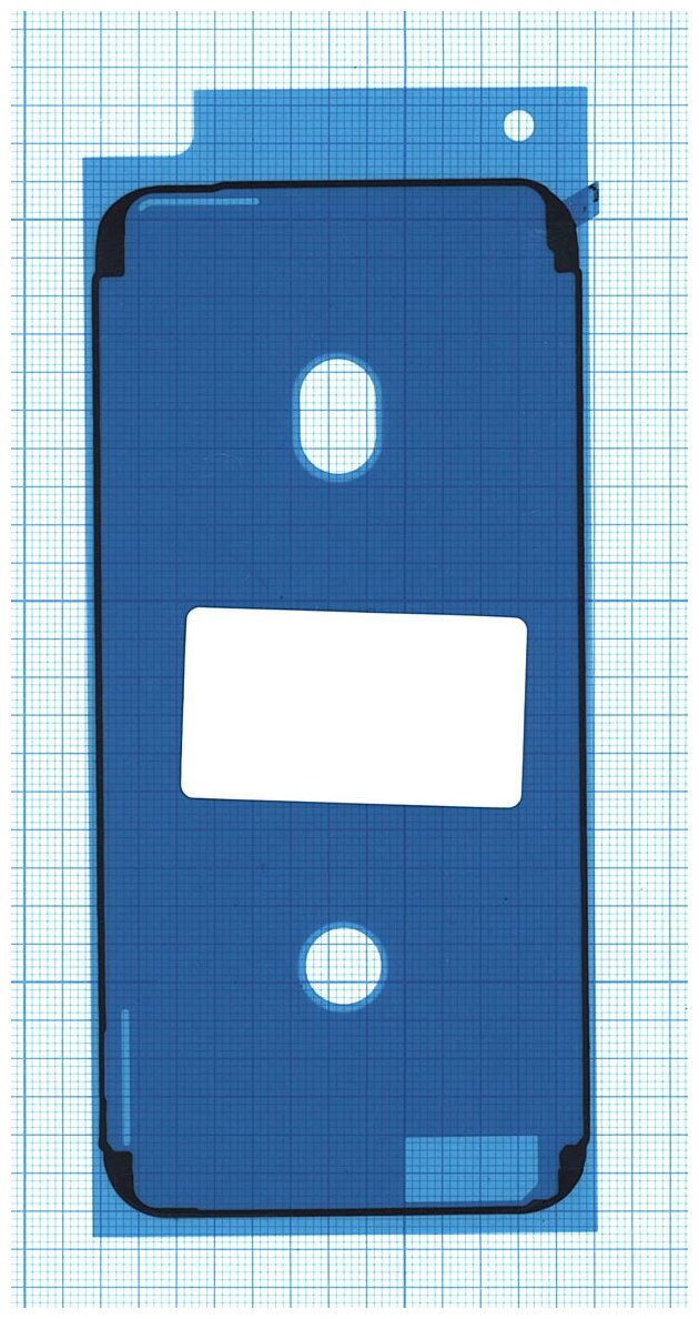 Водозащитная прокладка (проклейка) для iPhone 6s черная