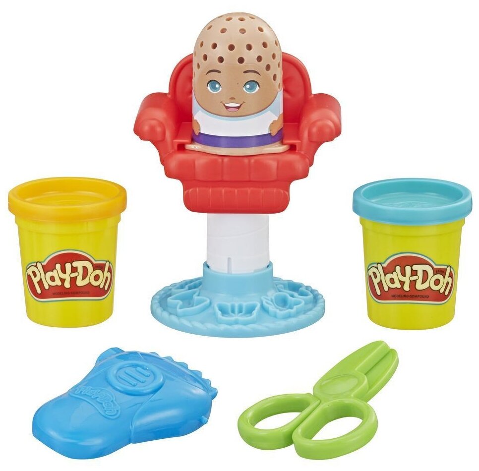 Игровой мини-набор Play-Doh Crazy Cuts (E4918) - фото №2