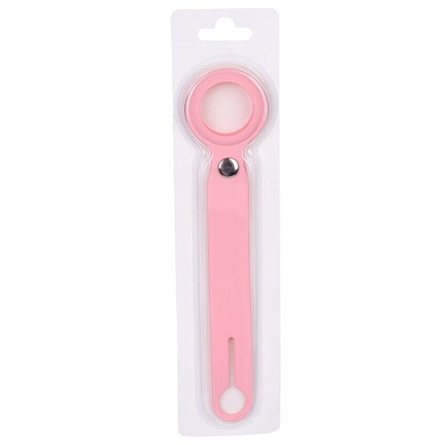 фото Брелок-подвеска mobility для apple airtag 10cm silicone pink ут000026746