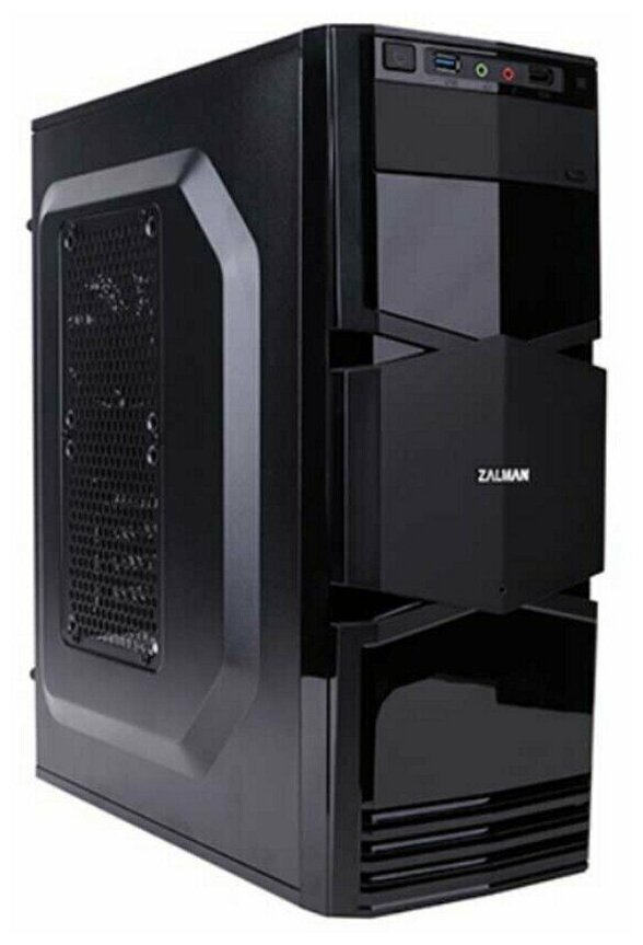 Корпус MiniTower Zalman ZM-T3 black (mATX, Mini-ITX, 1xUSB2.0, 1xUSB3.0, без БП) (ZM-T3)