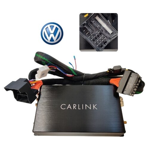 Автомобильный 4-х канальный усилитель с процессором DSP для VW, Skoda 2015+ Carlink PNB 433.PRO