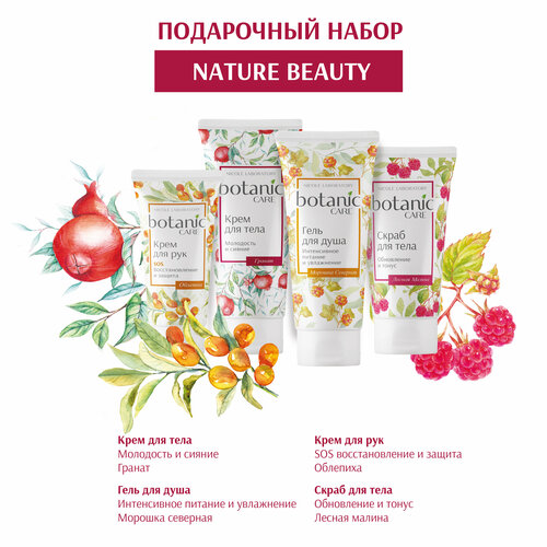 Подарочный набор botanic CARE для ухода за телом