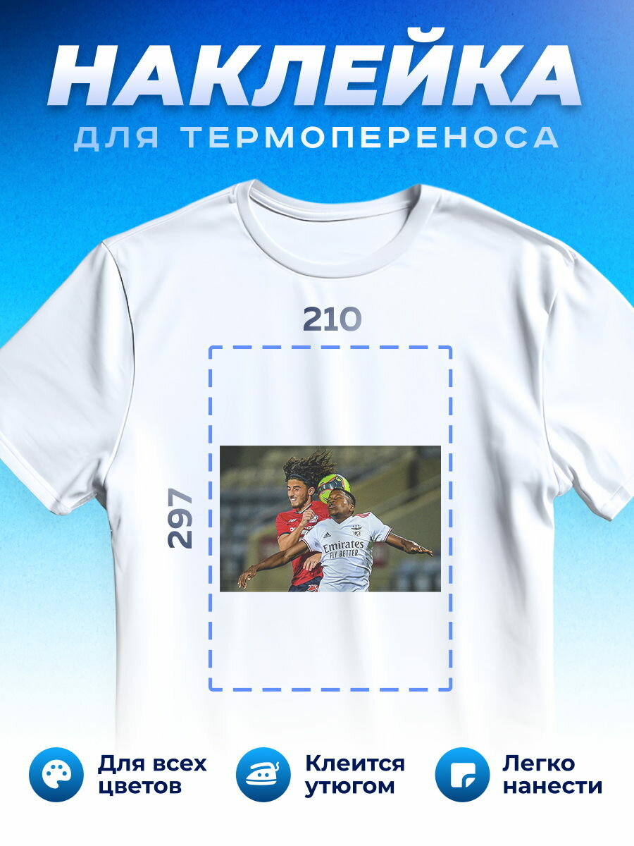 Термонаклейка для одежды наклейка Benfica Бенфика_0001