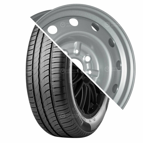 Колесо в сборе R14 Pirelli Cinturato P1 Verde 185/60 H 82 + ТЗСК Тольятти ВАЗ 2112