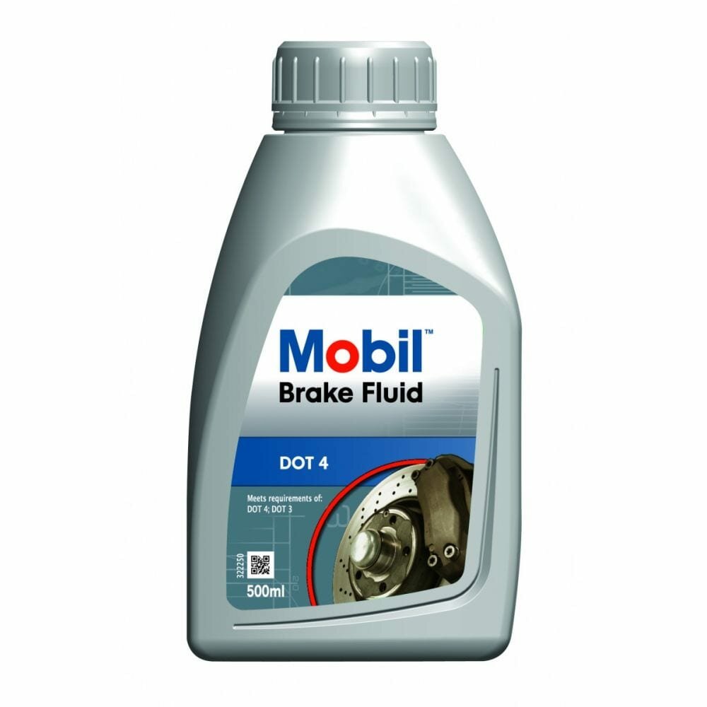 Тормозная жидкость Mobil Brake Fluid DOT4, 500 мл - фото №18