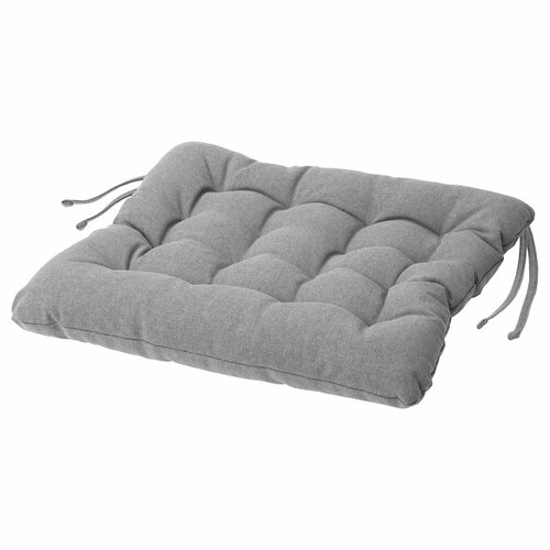 Подушка на сиденье IKEA VIPPART, серого цвета, 38×38×6,5 см (30395811)