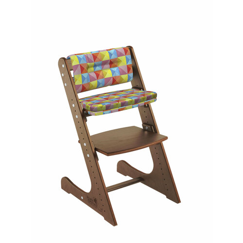 Растущий стул и подушки Конёк Горбунёк Комфорт в комплекте Орех Арлекино Лето 7980₽
