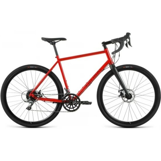 Шоссейный велосипед Format 5222 CF 700C (700C 20 ск. рост. 580 мм) 2023, красный, IBK23FM28440