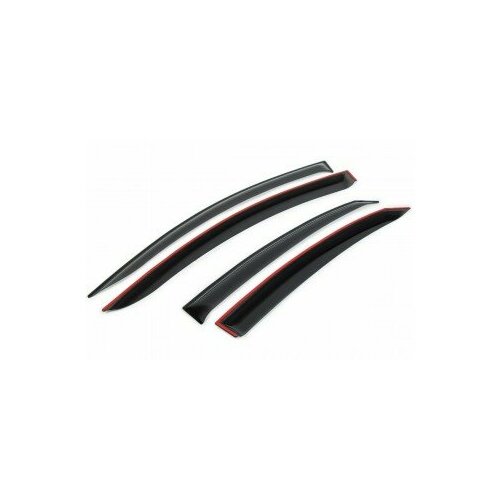 Дефлекторы окон RIVAL для Lada Vesta седан седан Cross Sport CNG 2015- листовой ПММА 4шт арт 36006001 1681₽