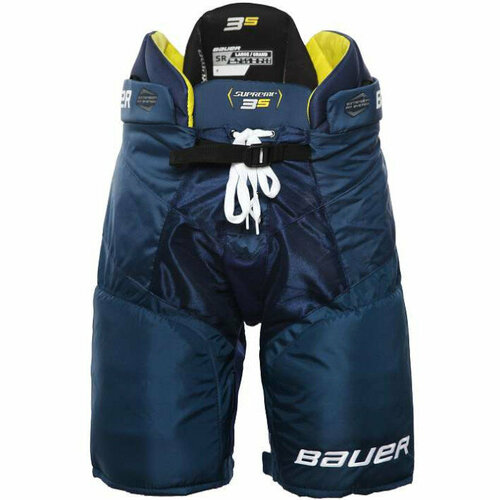 Шорты хоккейные BAUER Supreme 3S S21 Sr 1058594 (XL / темно-синий) нагрудник хоккейный bauer s21 supreme 3s sr xl