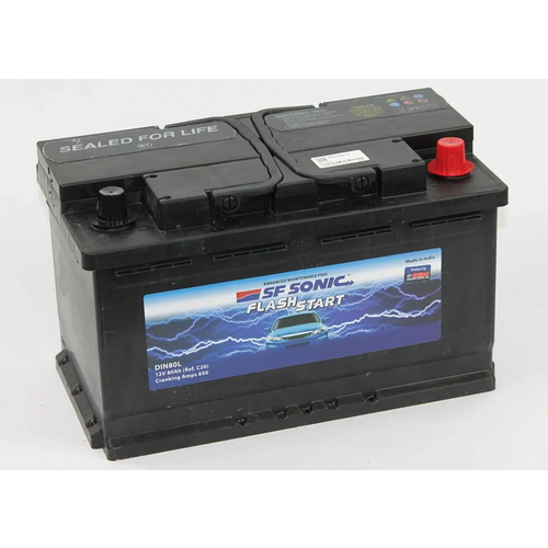 Аккумулятор автомобильный SF SONIC L4 80 Ah 850A ОП (315х175х190) L4 315x175x190