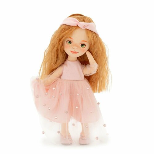 кукла orange toys sweet sisters mia в голубом сарафане 32 серия весна Каркасная мягкая кукла Sweet Sisters SUNNY