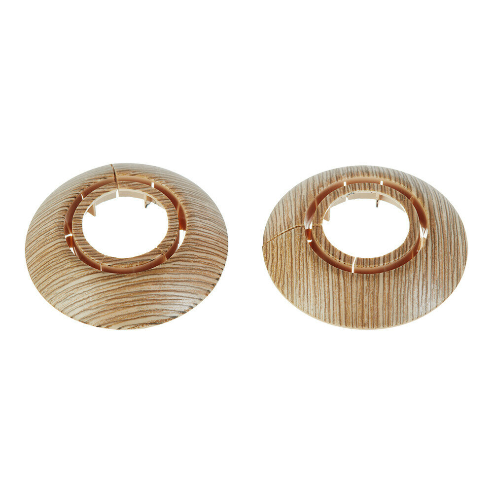 Обвод для труб ПВХ декоративный Идеал 25-34 мм дуб рустик (2 шт.) Идеал ОТ25-34-Ф2 211 ДУБ РСТ