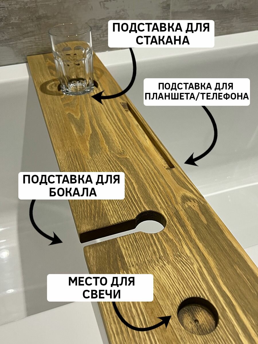 Столик полка для ванной