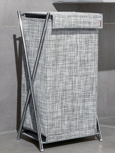 Изображение товара Корзина для белья Casy Home BR-033, складная, с крышкой, 30x25x60 см