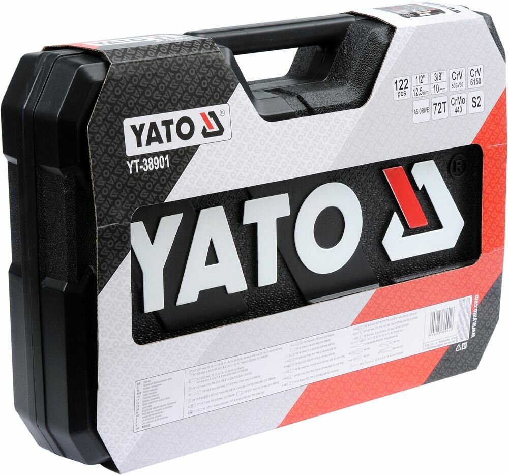 Универсальный набор инструментов Yato - фото №6