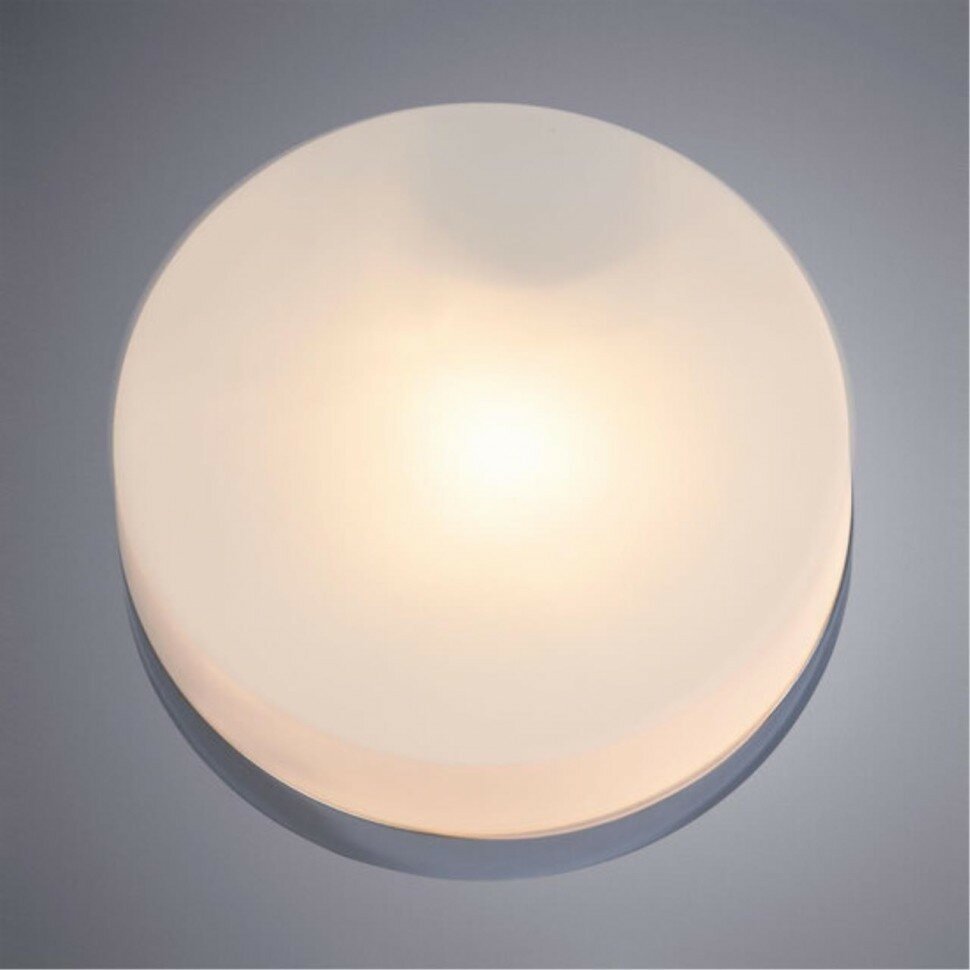Настенно-потолочный светильник Arte Lamp A6047PL-1CC AQUA-TABLET IP44 под лампу 1xE27 60W — фото 1