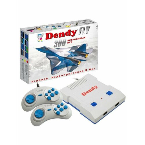 игровая приставка dendy dream 300 встроенных игр Игровая консоль DENDY FLY 300 игр