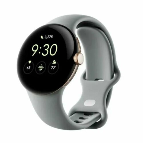 Google Умные часы Google Pixel Watch с службы GPS поддержка NFC и WIFI AMOLED41mm серый 1757700₽