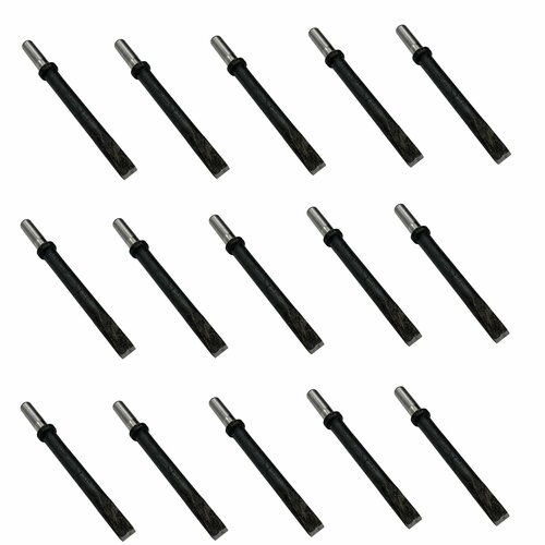 Пика зубило П-31 для отбойного молотка 300 мм комплект из 15 шт.