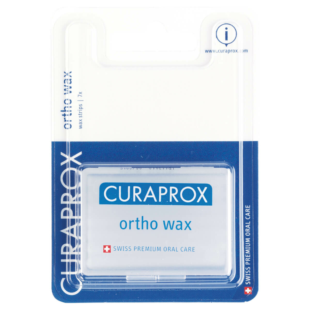 Curaprox Полоски воска 7 шт. в коробке, Curaprox