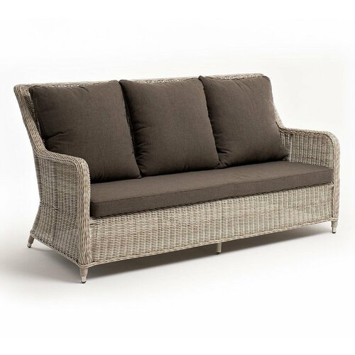 Диван 4sis Гляссе трехместный - бежевый