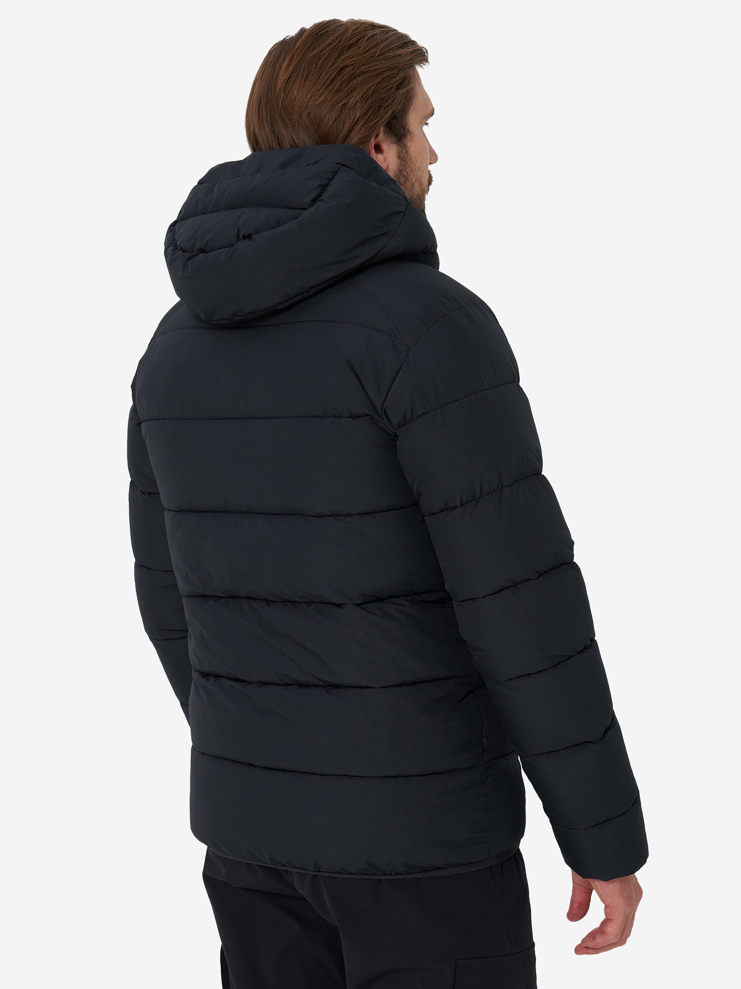 Пуховик OUTVENTURE, размер 48, черный — фото 1