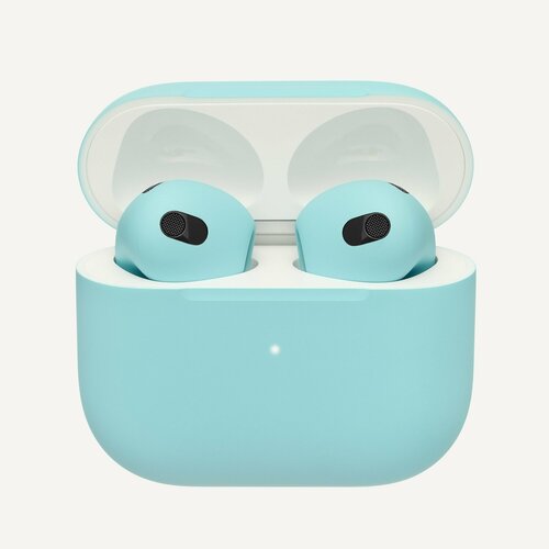 Беспроводные наушники Apple AirPods 3 3-го поколения Lightning без беспроводной зарядки чехла custom тиффани 25990₽