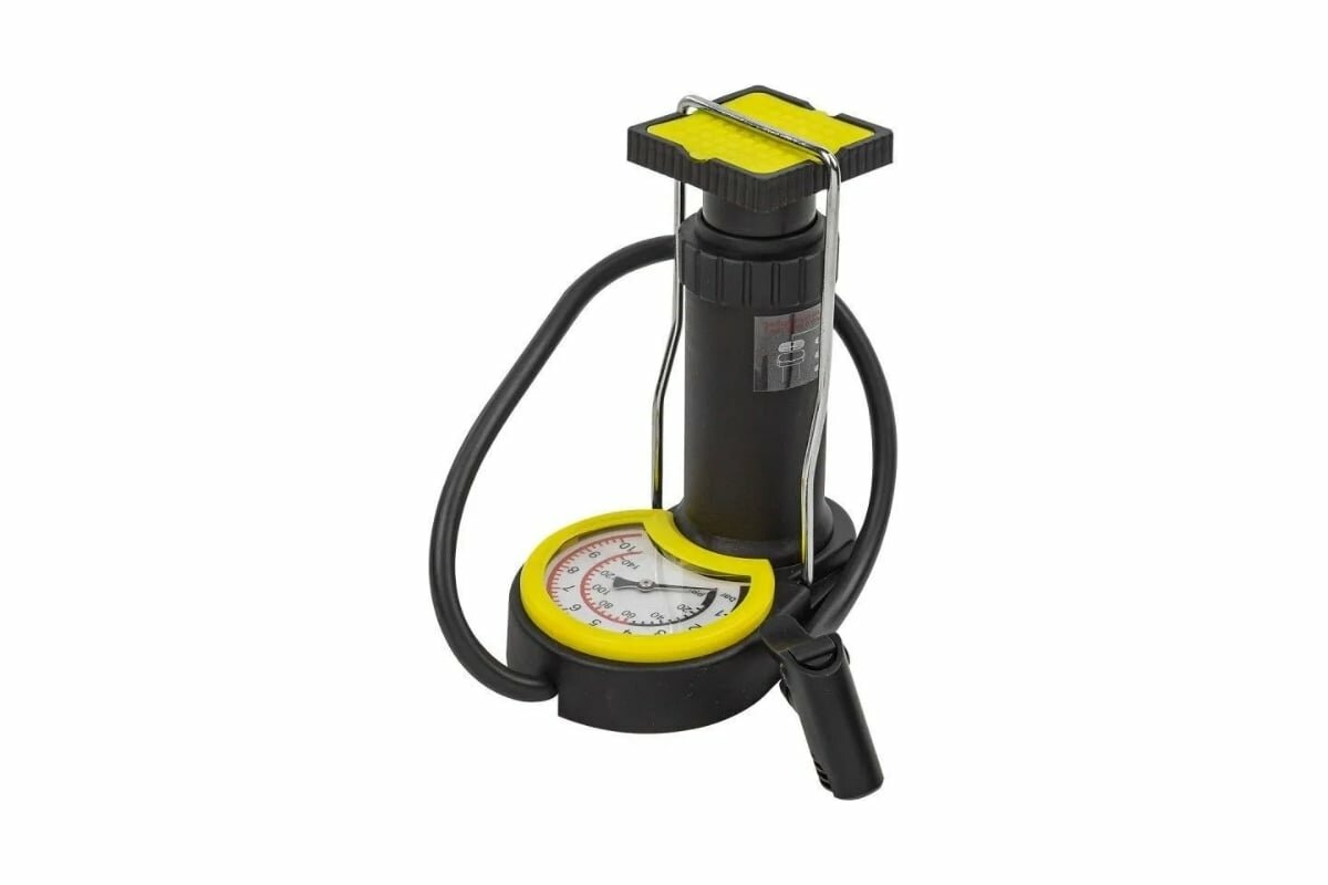 Насос ножной для подкачки колес WMC TOOLS WMC-WMC828(54293)