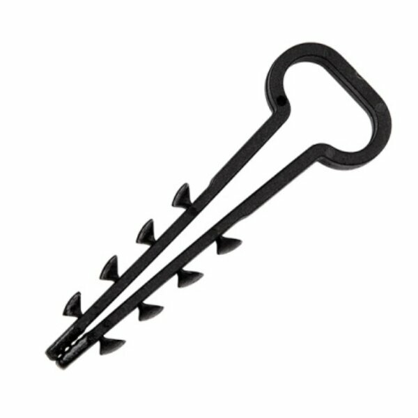 Дюбель-хомут PROCONNECT черный прямоугольный 5-10 (100шт)