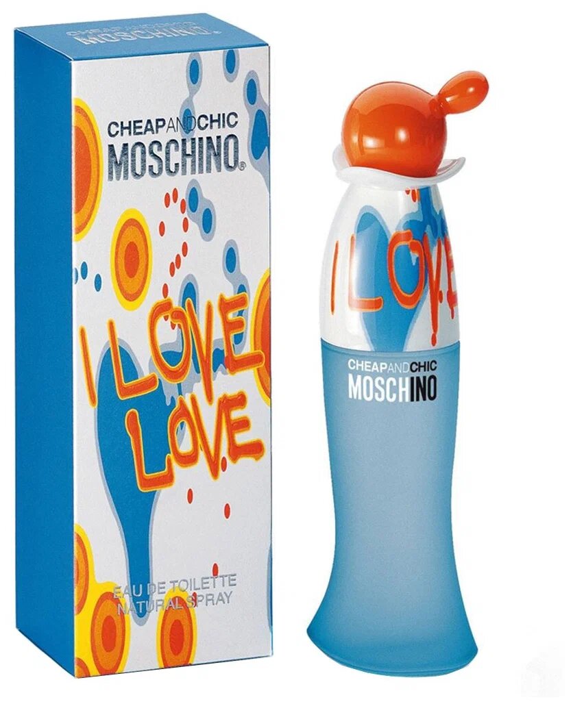 MOSCHINO туалетная вода Cheap&Chic I Love Love, 50 мл