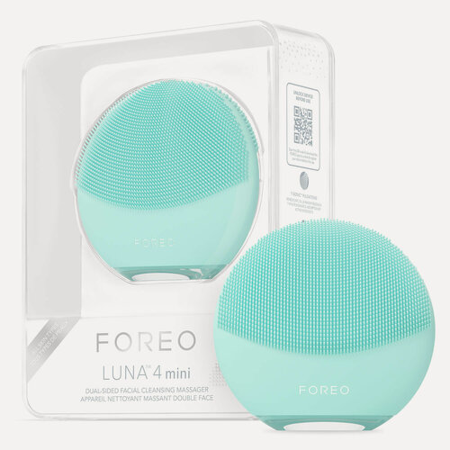 Изображение товара FOREO LUNA 4 mini Электрическая щетка с 2 зонами для очищения всех типов кожи, Arctic Blue