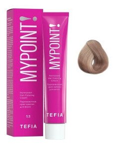 Обзор: Tefia Mypoint Color перманентная крем-краска для волос, 9.6 очень светлый блондин махагоновый, 60 мл