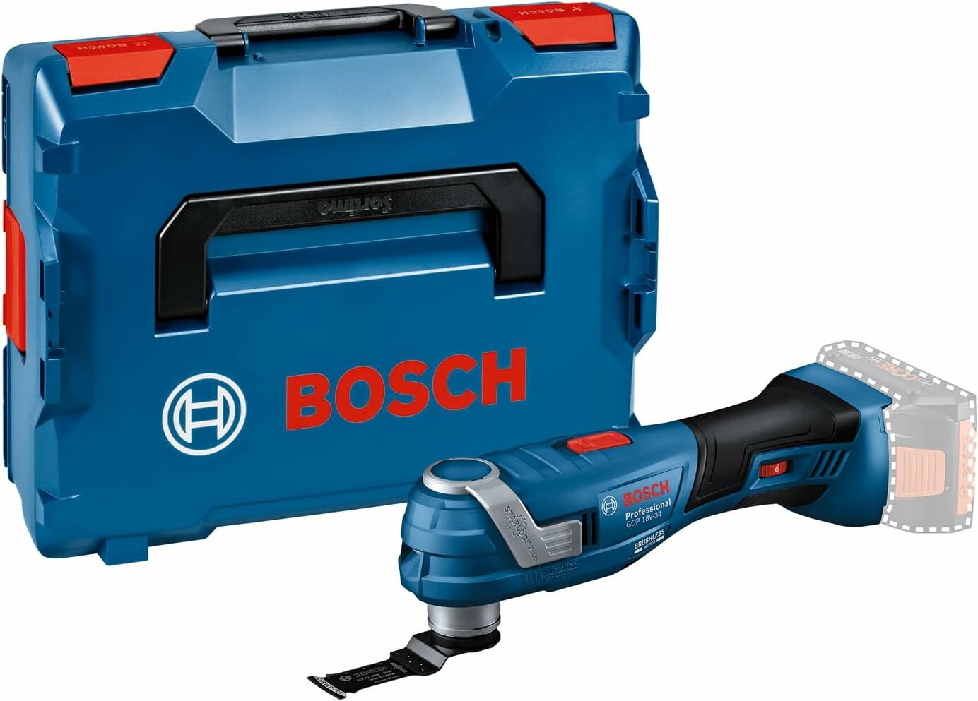 Реноватор Bosch GOP 18V-34 + кейс L-Boxx (0.601.8G2.000)