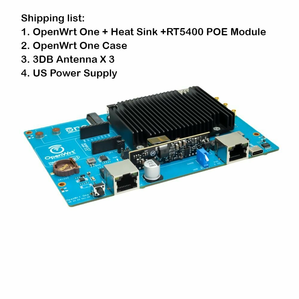 Banana Pi OpenWrt на базе MediaTek MT7981B, 1 ГБ DDR4, 256 МБ SPI NAND, открытый исходный код, умный маршрутизатор, Интерактивная игрушка