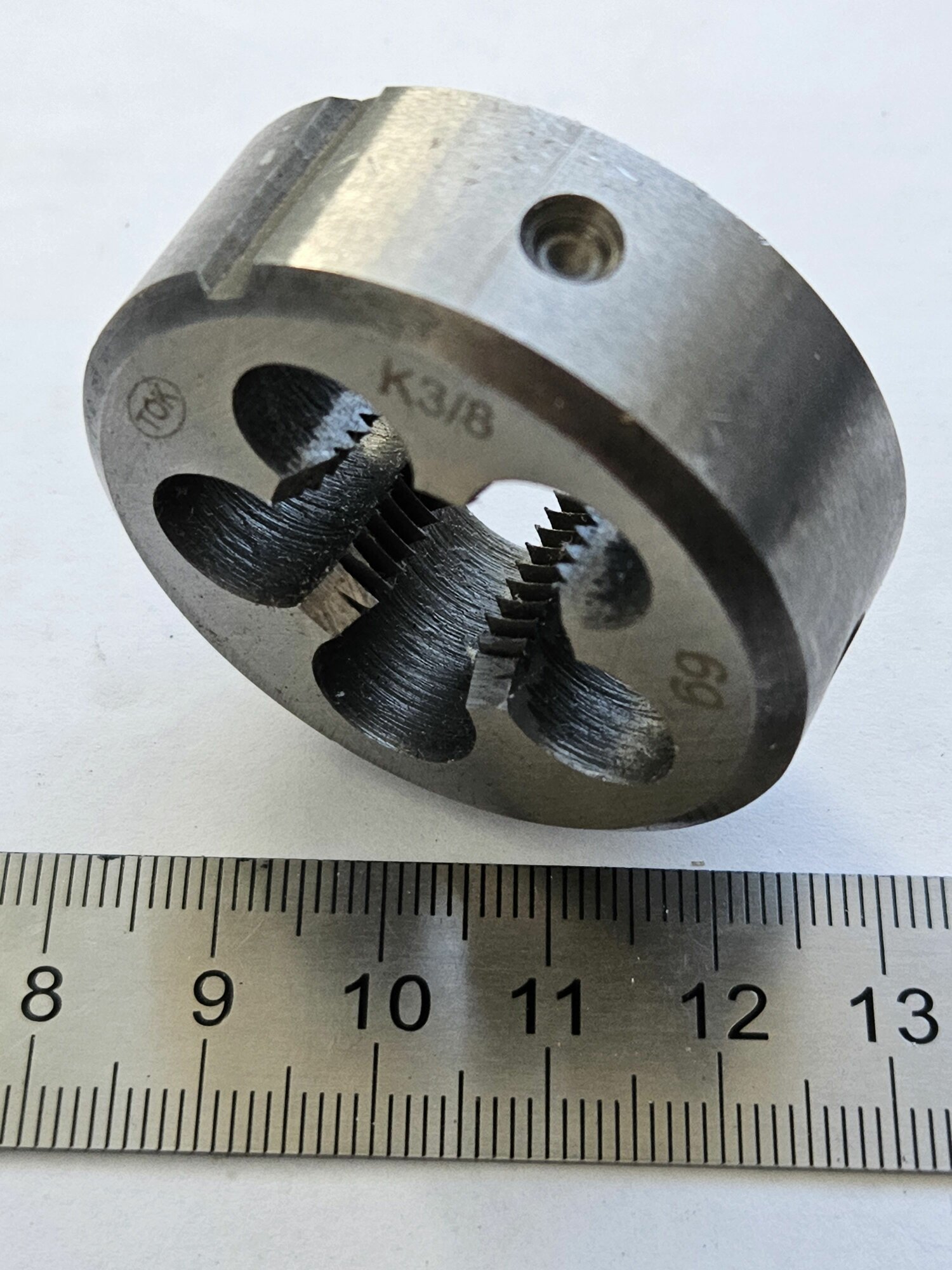 Плашка дюймовая коническая К 3/8 — фото 1