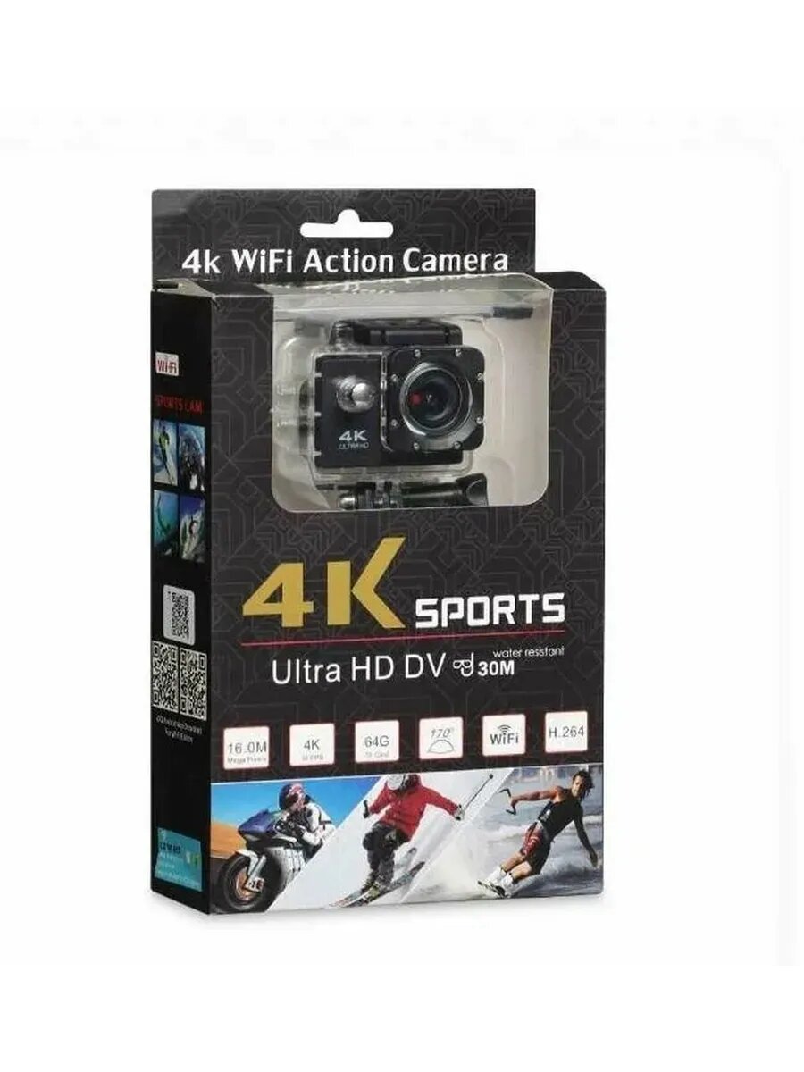 Уникальная водонепроницаемая камера для активных съемок