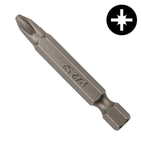 Бита Kranz PZ2 KR-12-6322 сталь S2 длина 50мм для шуруповертов