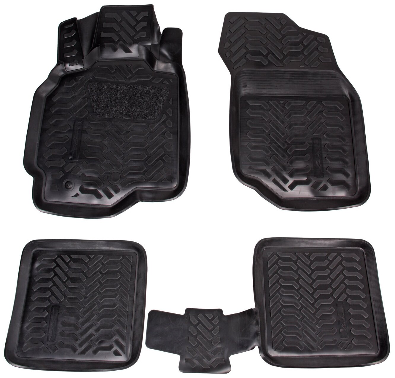 фото Ковры В Салон 3d Mitsubishi Lancer Ix (03-07) 5 Шт, Выс. Борт, Полимер, Черн. AIRLINE арт. ACM-PS-86